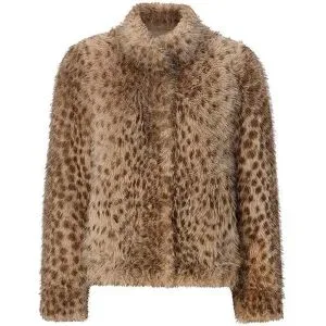 RICHROYAL Jacke in Felloptik  braun   38 damen