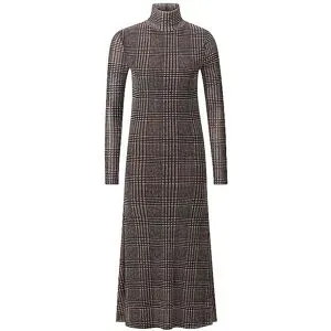 RICHROYAL Midikleid  braun   XL Damen