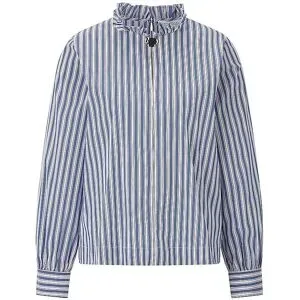 RICHROYAL Blusenshirt  dunkelblau   38 Damen