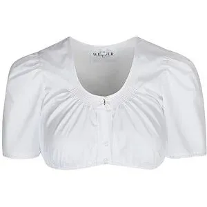 WENGER Dirndlbluse HANSI weiss   34 Damen