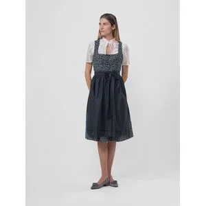 WENGER Dirndl KATLIN blau   42 damen