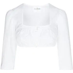 WENGER Dirndlbluse HENNI weiss   42 Damen