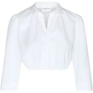 WENGER Dirndlbluse KLARA weiss   40 damen