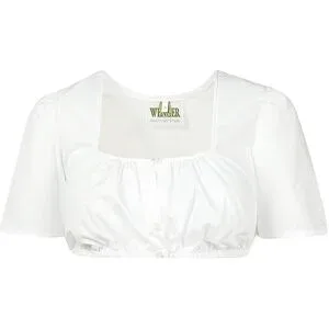 WENGER Dirndlbluse HERLINDE weiss   44 damen