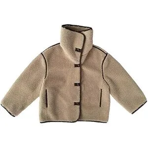 WITHBLACK Jacke in Felloptik DAJANA creme   M damen