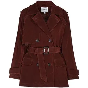 TOPSHOP Trenchcoat TSSIKKA dunkelrot   M Damen