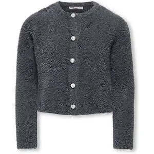 ONLY Mädchen Strickjacke KOGPIUMO schwarz   134-140 Mädchen