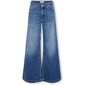ONLY Mädchen Jeans Wide Fit KOGCALIFORNIA  blau   158 Mädchen