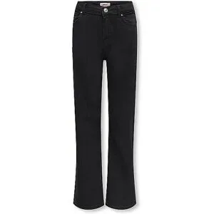 ONLY Mädchen Jeans Wide Fit KOGMADISON schwarz   152 baby
