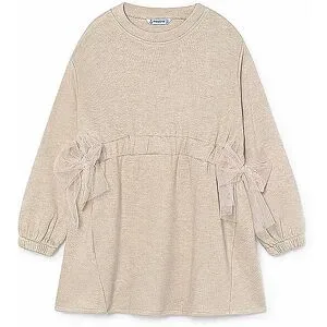 MAYORAL Mädchen Kleid  beige   128 Mädchen