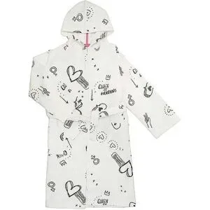 SANETTA Mädchen Bademantel  creme   176 baby