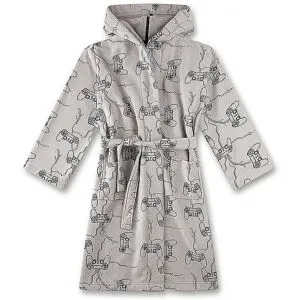 SANETTA Jungen Bademantel  hellgrau   140 Jungen