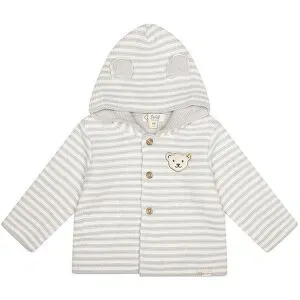 STEIFF Baby Strickjacke  hellgrau   62