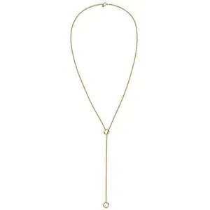 EDBLAD Halskette LOOP CHARM CHAIN Small  gold Damen