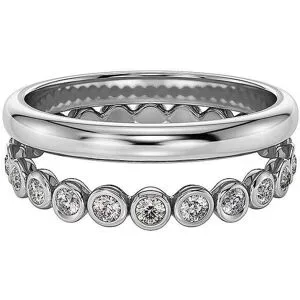 EDBLAD Ring GRACE steel  silber   L damen