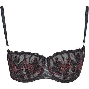 CHANTELLE BH mit Bügel FLEURS SIGNATURE sailing blue lurex dunkelblau   85C Damen
