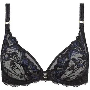 CHANTELLE BH mit Bügel ILLUSION crepuscular black schwarz   85C Damen
