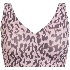 CHANTELLE BH ohne Bügel SOFTSTRETCH POWER blurry panther hellgrau   L Damen