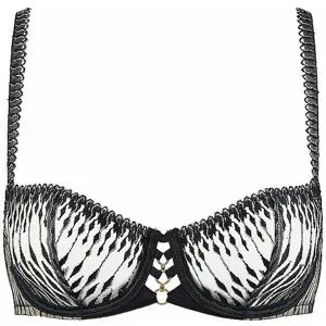 AUBADE BH mit Reifen VOODOO KISS millenium black schwarz   75B Damen