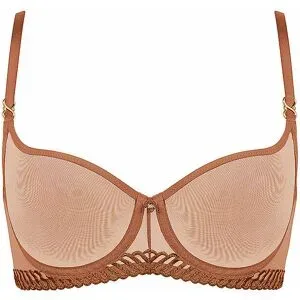 AUBADE BH mit Bügel SHEER EMOTION honey hellbraun   75B Damen