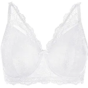AUBADE BH ohne Bügel DANSE DE SENS opale weiss   85C Damen