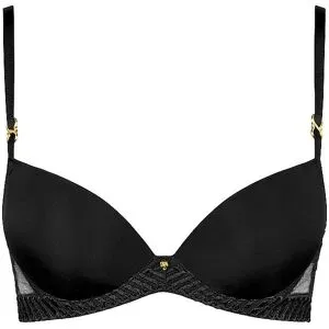 AUBADE Push Up BH SHEER EMOTION black schwarz   85C Damen