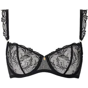 AUBADE BH mit Bügel HIDDEN TREASURE black schwarz   85B Damen