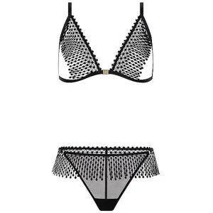 AUBADE Wäsche Set 2-tlg. TENTATION ESPIEGLE black schwarz Damen