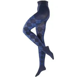 BURLINGTON Strickstrumpfhose ELEGANT ESSENCE marine dunkelblau   38-40 damen