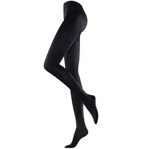 FALKE Feinstrumpfhose SEIDENGLATT 80 DEN marine blau   S/M damen