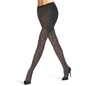 FALKE Modestrumpfhose HOLLY black schwarz   M damen