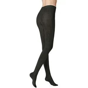 KUNERT Strickstrumpfhose WINTER DREAMS anthrazitmel grau   L Damen