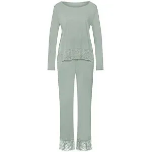 HANRO Pyjama AZELIA hellgrün   S Damen
