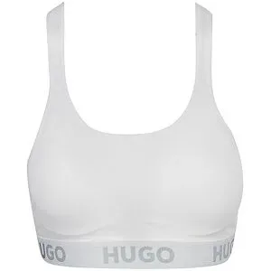 HUGO Bustier SPORTY LOGO white weiss   XS Damen