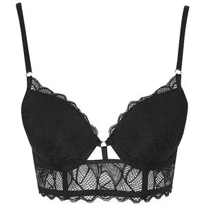 LASCANA Push Up BH ALICIA black schwarz   80B damen