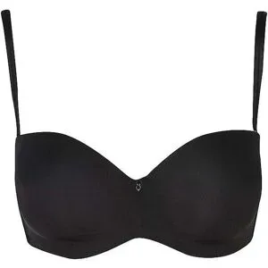 LASCANA Bandeau BH PERFECT BASIC black schwarz   80C damen