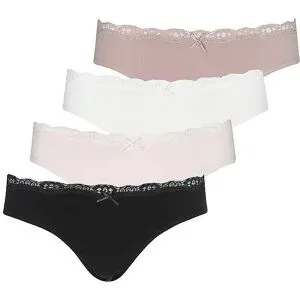 LASCANA Slip 4er Pkg. rose box beige   40-42 damen