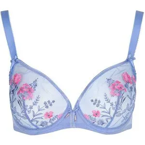 LASCANA BH mit Bügel MARIA cornfl-pink blau   75D damen