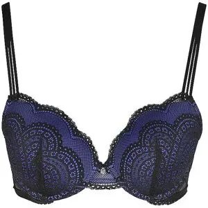 LASCANA Push Up BH BH KIRA royalblue-bl blau   75D damen