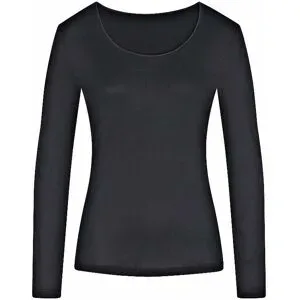 MEY Langarmshirt EMOTION schwarz schwarz   36 Damen