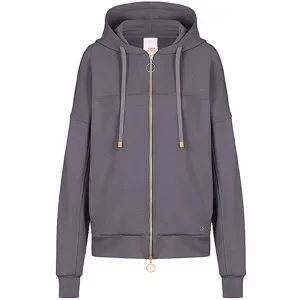 MEY Loungewear Sweatjacke SMOOTH serious grey grau   S Damen