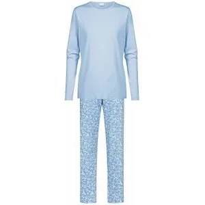 MEY Pyjama blue silk  hellblau   46 Damen