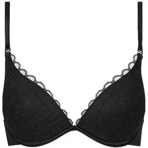 MEY Push up BH CAPTIVATING schwarz schwarz   75B damen