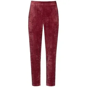MEY Loungewear Hose VELVET DREAM beau bordeaux dunkelrot   S Damen