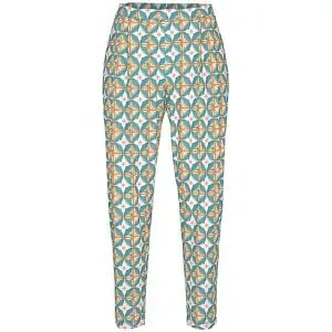 MEY Pyjamahose 7/8  petrol   M Damen