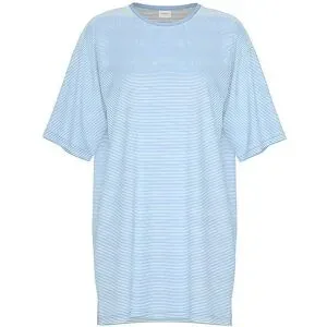 MEY Nachthemd - Sleepshirt SIMPLE STRIPES alice blue hellblau   38 Damen