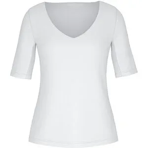 MEY T-Shirt BLAZERSHIRT weiss weiss   S Damen