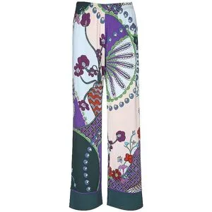 MEY Pyjamahose SECRET GLADE mystic jade dunkelgrün   S Damen