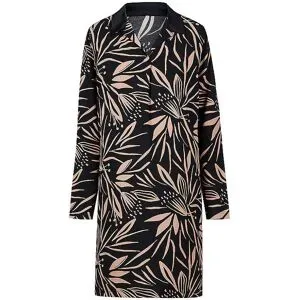 MEY Nachthemd - Sleepshirt VIVID BLOOM schwarz schwarz   M Damen