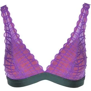 MEY BH ohne Bügel POETRY TEMPTATION mystic jade lila   XS damen